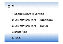 Social Network Service(소셜 네트워크 서비스)-2
