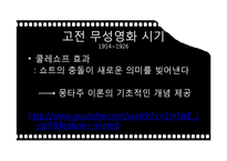 영화 예술의 역사적, 미학적 변화와 쟁점-11