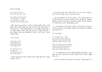 [영미시] William Blake 윌리엄 블레이크, William Wordsworth-2