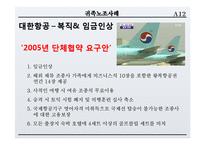 [노사관계론] 귀족노조 사례분석 및 적용이론-현대자동차, 대한항공 사례 외-12