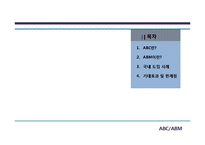 [경영정보] ABC, ABM 도입사례와 기대효과 및 한계점-2
