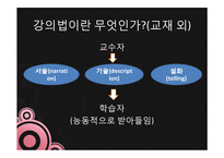 [평생학습방법론] 강의법의 기술과 사례-5