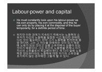 [사회학 고전강독] Karl Marx - Labour Power and Capital(칼 마르크스의 임금노동과 자본)-16