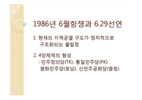 [한국정치론] 한국의 지역주의-16