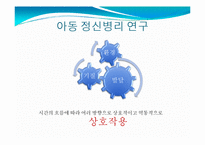 [아동학] 아동 정신병리-발달적 체계 관점-4