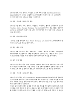 국제복합일관운송의 개념) 국제복합운송의 정의와 요건, 운송수단에 의한 국제물품운송, 정기항로의 컨테이너화, 국제복합일관운송의 특징-10
