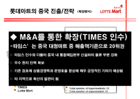 [기업레포트]롯데마트의 중국진출 전략 및 방향-9