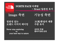 [소비자행동론] 아웃도어 브랜드 NORTH FACE 노스페이스 마케팅 전략-6