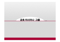 [경영학] 금호 아시아나 그룹의 다각화 전략-1