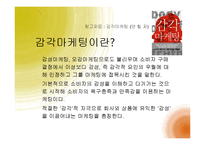 [경영학] 감각마케팅 사례와 소비자 관점의 오감 마케팅-3