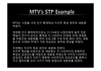 [국제마케팅] MTV의 STP 사례-4
