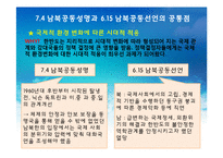 [한국정치의 이해] 7.4 남북공동성명과 남북관계-15