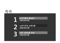 [사회복지] 노인가족과 가계경제를 위한 사회복지-2