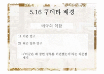 [한국정치사] 5.16 군사쿠데타와 군사정부-10