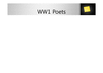 [영시와 시론] 윌프레드 오언(Wilfred Owen)의 위스턴 오든(Wystan Hugh Auden)의 전쟁시 분석-11