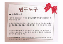 [간호연구] 양성평등 의식과 출산율과의 상관관계-7