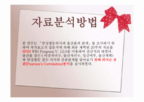 [간호연구] 양성평등 의식과 출산율과의 상관관계-12