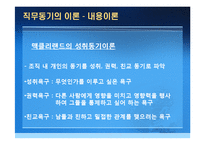 [인사관리] 직무동기부여 성공, 실패사례와 동기유발의 중요성 고찰-10
