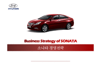 [경영전략] 소나타의 SWOT분석 및 향후 전략과 대안-1