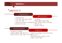 [경영전략] 소나타의 SWOT분석 및 향후 전략과 대안-11