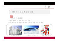 [스포츠 경영] 2018 평창 동계 올림픽 유치 전략-9
