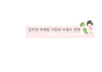 [인터넷 마케팅] 군인용품 전문 쇼핑몰 사업 분석-1