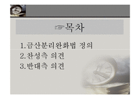 [정책학] 금산분리완화법 찬반 논란-2