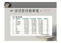 [정책학] 금산분리완화법 찬반 논란-14