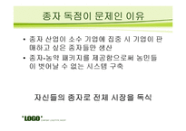 종자 독점에 관한 문제 조사-6