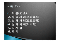 품질경영-브랜드 서비스 성공사례와 실패사례(스타벅스,이너지,모토롤라)-2