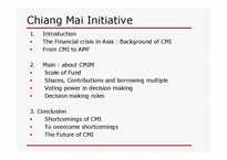 [화폐금융론] CMI-치앙마이 이니셔티브(Chiang Mai Initiative) 협정의 단점 및 극복방안(영문)-2