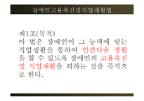 [노동법] 장애인고용촉진법 한계와 대안-6