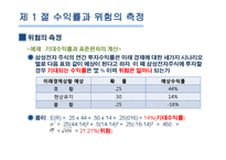 [재무관리] 제6장 위험과 수익률-5