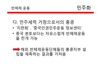 [중국정치론] 민주화의 요구와 체제성격 변화와 인권-7