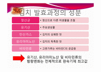 [식품생물학] 김치 발효과정, 김치의 발전가능성 분석-10