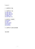 (사회복지개론) 우리나라 산업복지의 현황과 발전과제-1