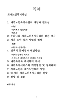 (지역사회복지론) 재가노인복지사업 정책의 문제점과 해결방안 보고서-1