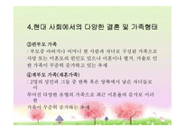 여성과 결혼, 현대사회 다양한 결혼 및 가족형태, 결혼생활 문제, 복지대안 PPT-14