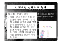 청소년 성문제, 사이버 인터넷과 청소년 성문화, 복지대안 파워포인트 PPT 프리젠테이션-7