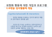 외현화 문제행동 개입방법과 프로그램, 문제해결을 위한 사회복지사의 역할 PPT 프리젠테이션-17