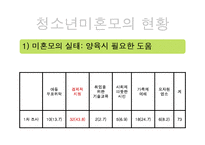 청소년 미혼모 복지정책과 국내외 미혼모 보호사업 파워포인트 PPT-8