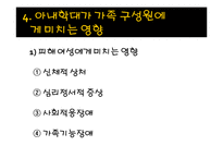 아내학대 가족과 가족복지(아내학대 현황, 발생원인, 가족구성원 피해, 정책및서비스, 대책 파워-10