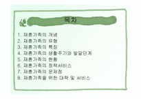 재혼가족복지(개념, 현황, 유형, 특징, 생활주기와 발달단계, 정책과 서비스, 문제점, 대책) 파워포인트 PPT-2