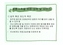 재혼가족복지(개념, 현황, 유형, 특징, 생활주기와 발달단계, 정책과 서비스, 문제점, 대책) 파워포인트 PPT-12