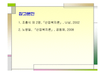산업복지 서비스 전달방식과 사회복지사의 역할 파워포인트 PPT-12