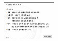 국민연금법 파워포인트 PPT 프리젠테이션 보고서-6