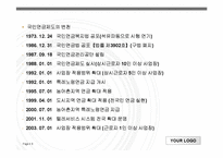 국민연금법 파워포인트 PPT 프리젠테이션 보고서-8