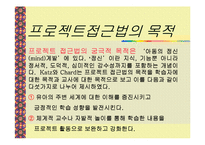 보육학 프로젝트 접근법(정의, 목적, 특징, 내용, 실태, 문제점, 사례조사, 활용) 파워포인트 PP-4