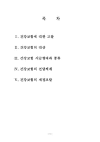 건강보험 레포트-1