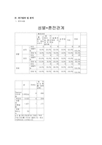[사회복지조사방법론] 대학생들의 성별에 따른 동거에 대한 인식조사-11